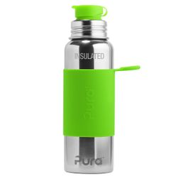 Pura® TERMO fľaša so športovým uzáverom 650ml, Zelená