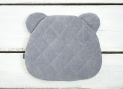 Vankúš Sleepee Royal Baby Teddy Bear Pillow šedá